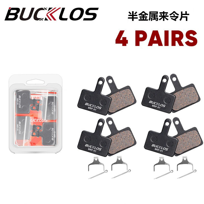 BUCKLOS Mountain Bike Cooling Pads MT200 Ceramic Resin Brake Pads B01S/B03S/B05S