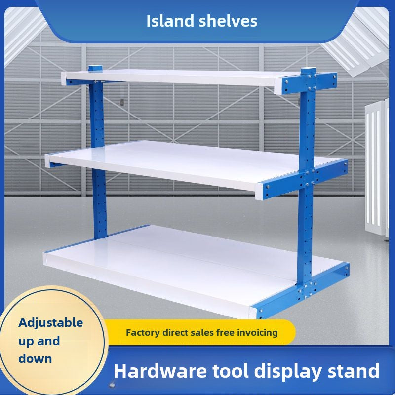 Hardware Shelf Electric Power Tool Display Stand Double-Sided up and down Adjustable Tool Shelf for Electric Welding Machine Water Pump