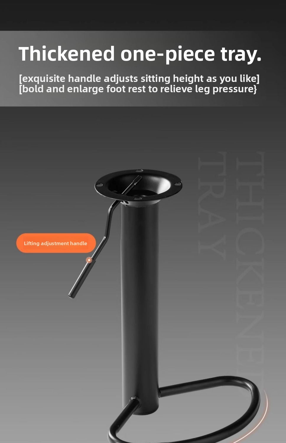 Kerun Bar Stool Home Use High Stool Rotating Adjustable Backrest Chair Commercial Bar Chair Premium Cashier Front Desk Bar Stool