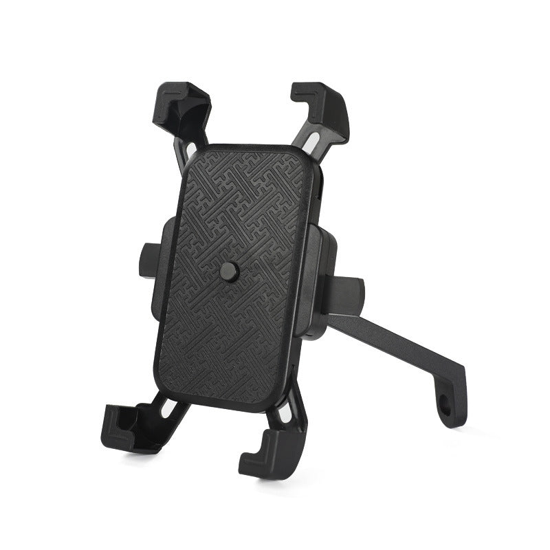 Bicycle Cellphone Holder Cycling Fixture Motorcycle Mobile Phone Bracket One Lock Four Claw Mobile Phone Stand