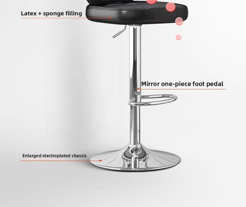 Kerun Bar Stool Internet Celebrity Bar Chair Adjustable High Stool Home Bar Stool Modern Simple Bar Chair Cashier Counter High Stool