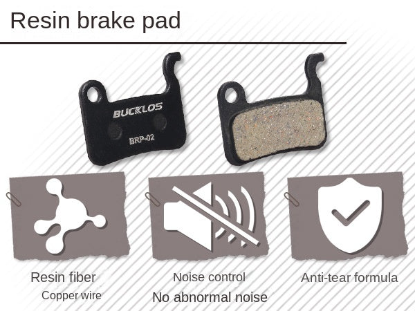 BUCKLOS Mountain Bike Cooling Pads A01S Ceramic Resin Brake Pads M06/M07 Disc Brake Blocks