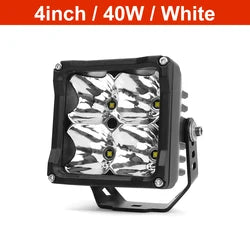 Led Driving Spot Auxiliary Light Offroad 4x4 Cube Led Off Road Fog Lamp 12v 24v 4.5 Inch Led Pods Light