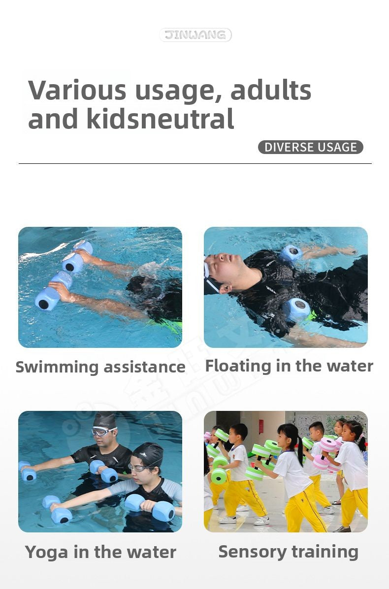 Swimming Water Dumbbells Children's Floating Trainer Water Yoga Fitness Special Sports Large Buoyancy Cube Dumbbells