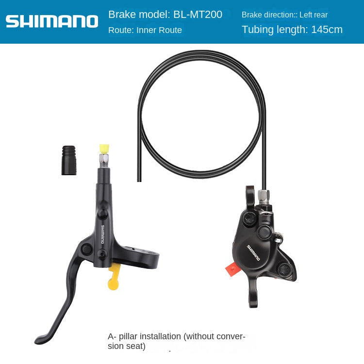 SHIMANO MT200 M396 Oil Brake Mountain Bike Hydraulic Disc Brake Folding Bike Oil Brake