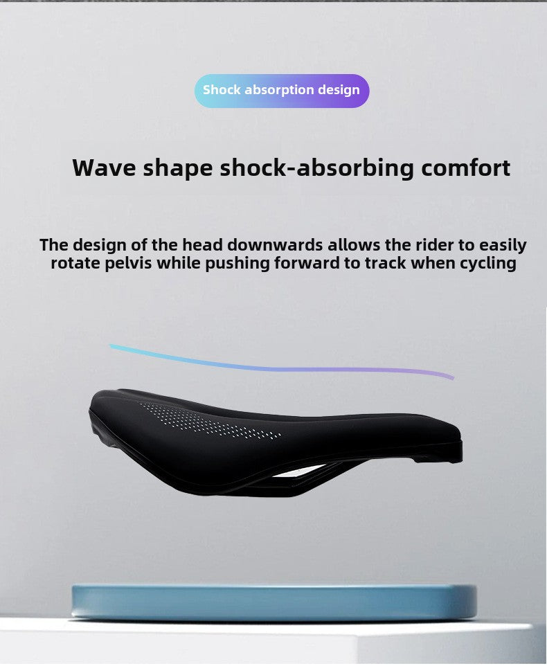 Mountain Highway Vehicle Saddle Ultra-Light Integrated Hollow Riding Cushion Soft Breathable Bicycle Holders