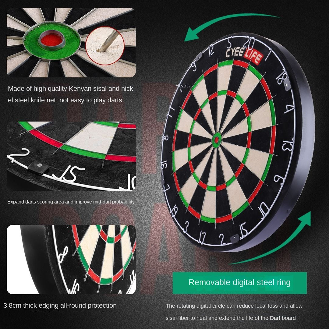 Cyeelife Blade Net Target Darts Set Professional Competition Adult Entertainment Level Thickened Flying Target Plate