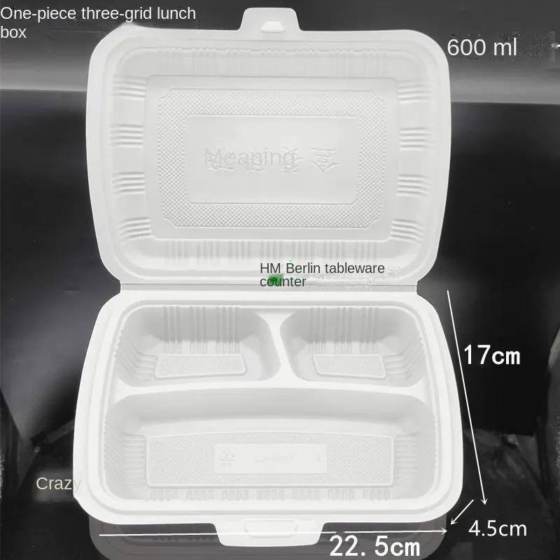 Disposable plastic lunch box 280ml 350ml 400ml 450ml 600ml 800pcs in a box