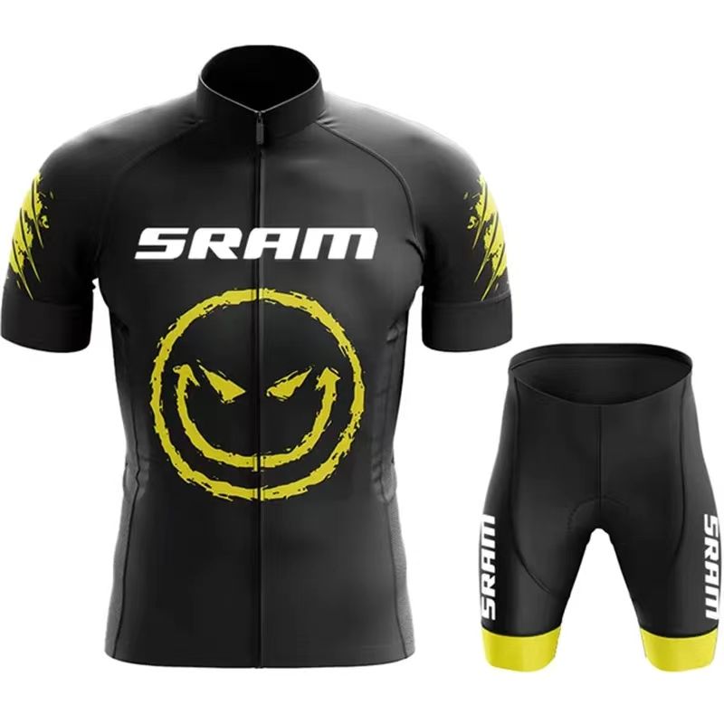 MBO Cycling Clothing Sran Tour Event Bicycle Short Sleeve Suit Cycling Pants Wicking Moisture Absorption Event Cycling Clothing