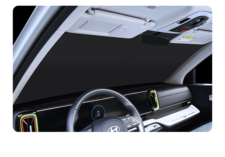 Suitable for Zhijie R7 S7 Car Sunshade, Xiangjie S9 Car Interior Front Windshield Sunshade, Summer Parking Essential