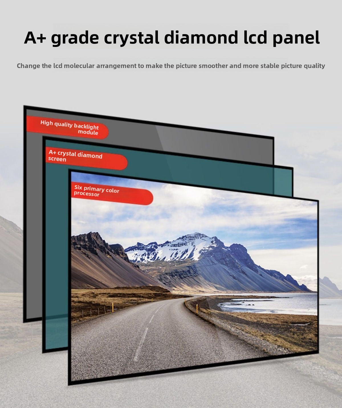 2025 Top New Original Imported Frameless 100inch TV 85/65/75/55 HD Voice Full Screen