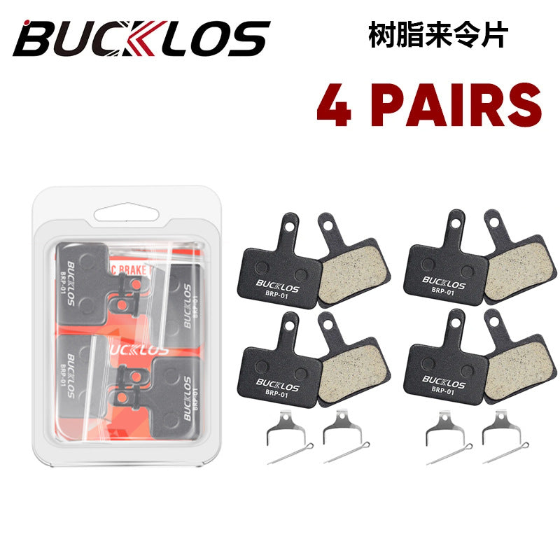 BUCKLOS Mountain Bike Cooling Pads MT200 Ceramic Resin Brake Pads B01S/B03S/B05S