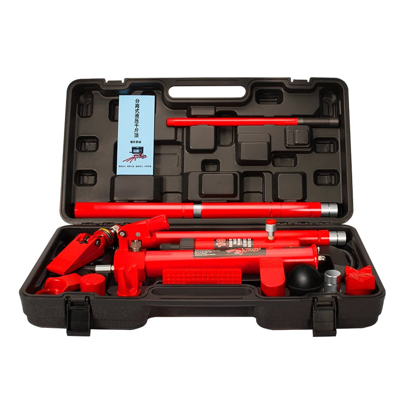 made in china 10T Auto Body Frame Repair Hydraulic Porta Power Auto Repair Kit jack 1 buyer