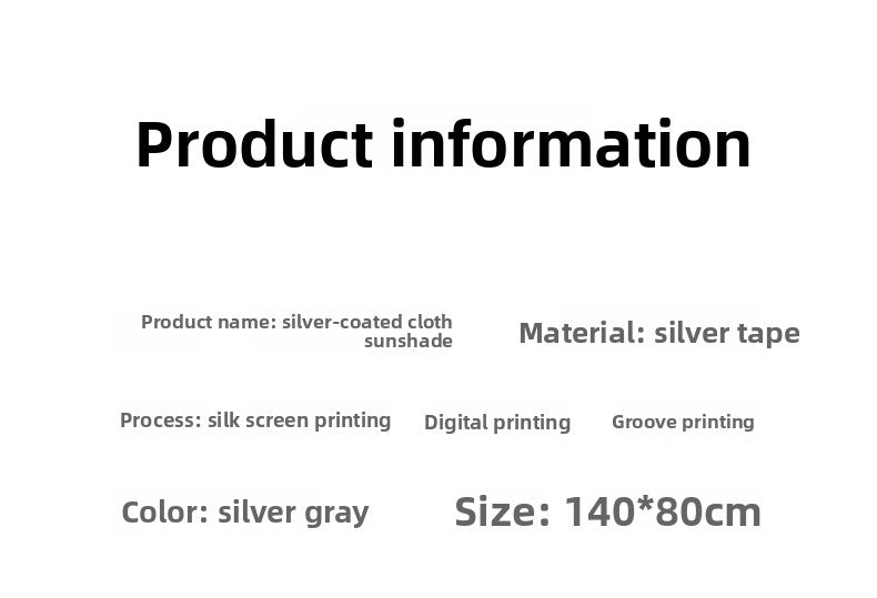 Car Sunshade Sun Visor Advertising Custom Logo Sunshade Printing Sun Visor Cover Sun Protection Heat Insulation Gift