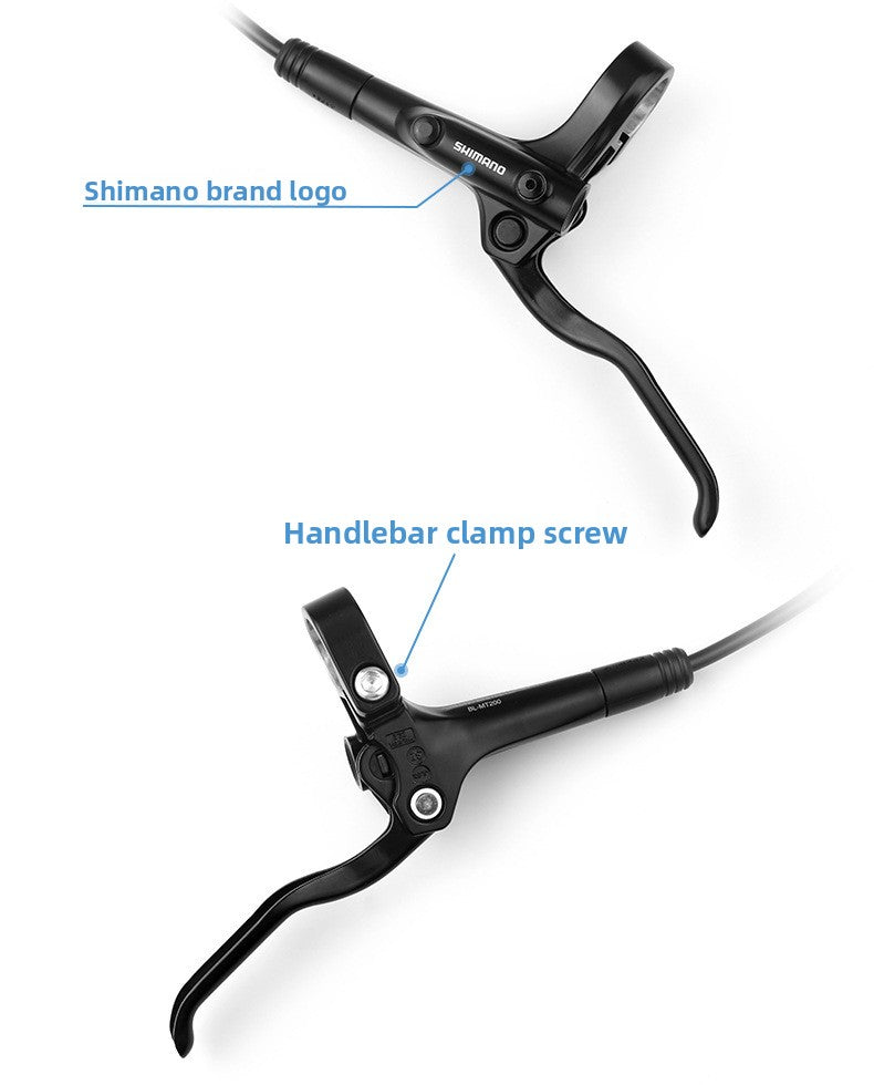 SHIMANO MT200 Oil Disc Bicycle Oil Brake Mountain Bike Hydraulic Brake Disc Brake