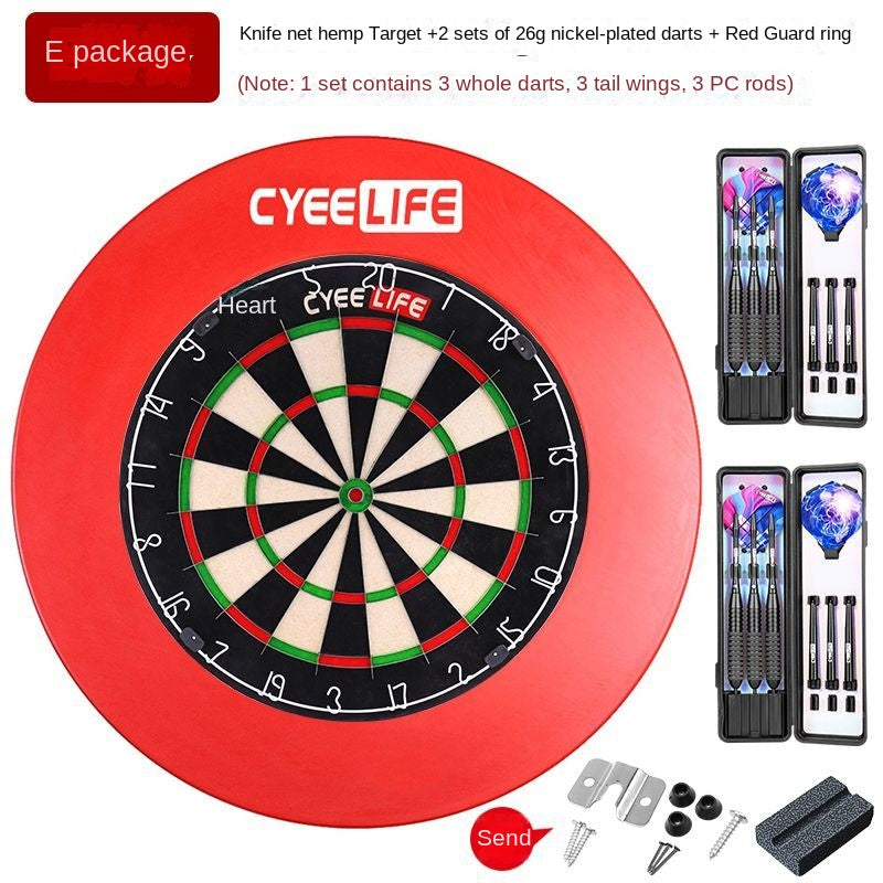 Cyeelife Blade Net Target Darts Set Professional Competition Adult Entertainment Level Thickened Flying Target Plate