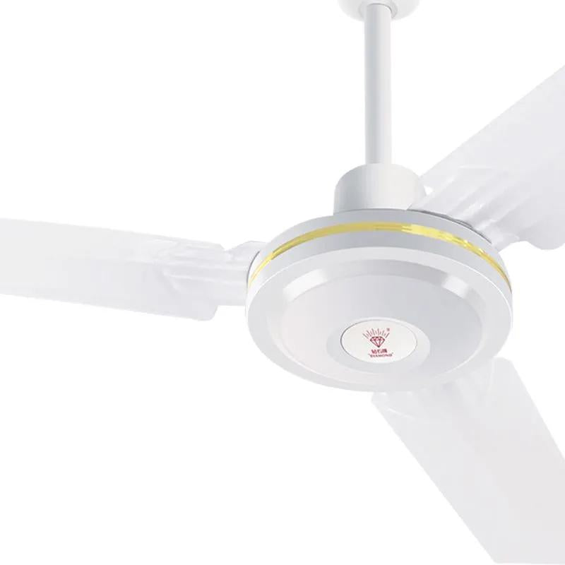 Diamond Ceiling Fan 56inch 3 metal blades alluminium/copper motor