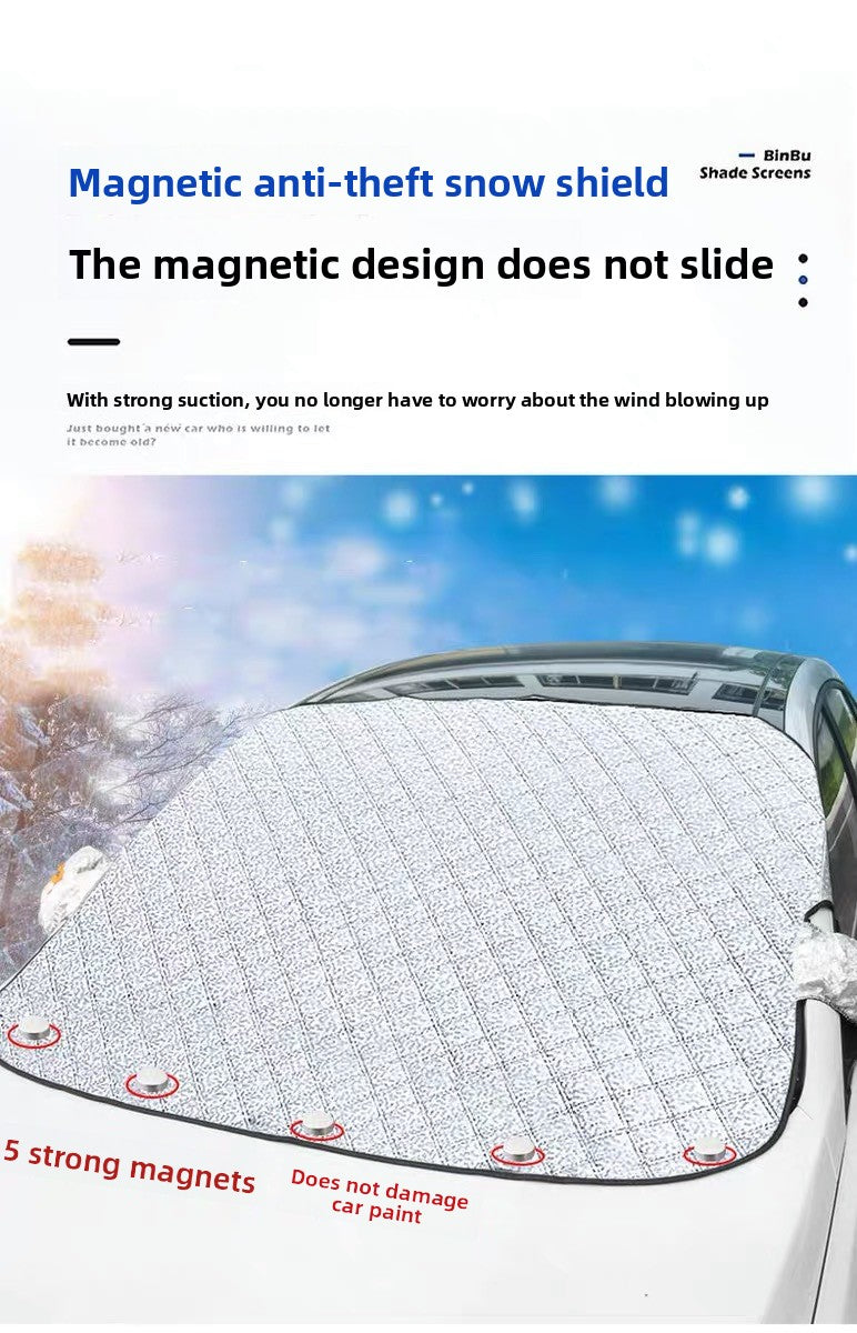Car Sunshade Sun Protection Heat Insulation Car Cover Half Cover Car Sunshade Sun Protection Clothing Sunshade