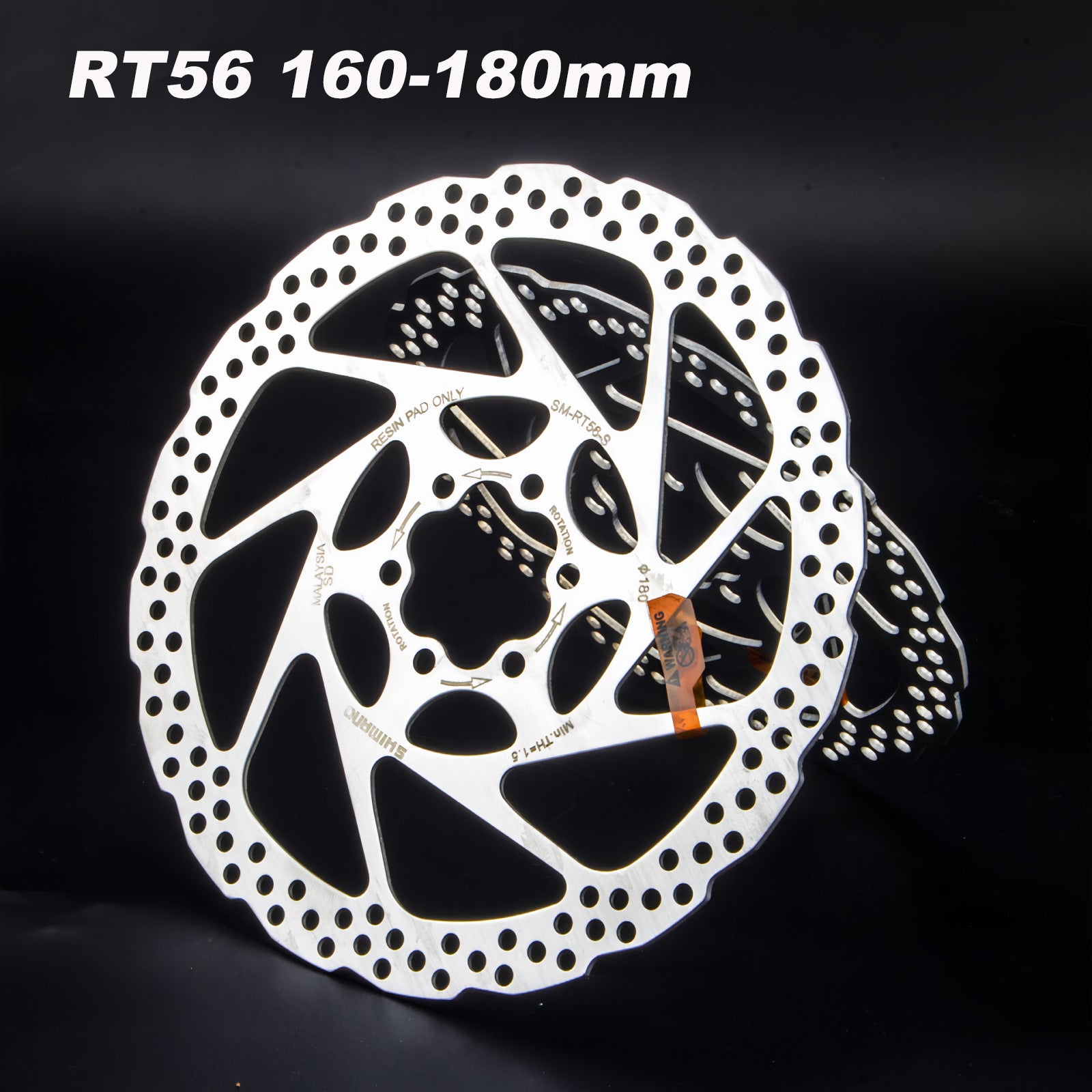 RT56 Disc Brake Pads Bicycle Six-Nail Brake Pads 160mm Brake Disc 180mm Disc with Screws
