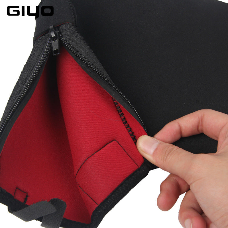 Giyo Mountain Highway Vehicle Bicycle Gloves Windproof Warm Cycling Hand Guard Cold-Proof Handle Gloves Handle Warmer