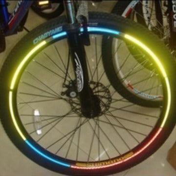 Mountain Bicycle Rim Reflective Stickers Car Ring Stickers Cycling Fixture and Fitting