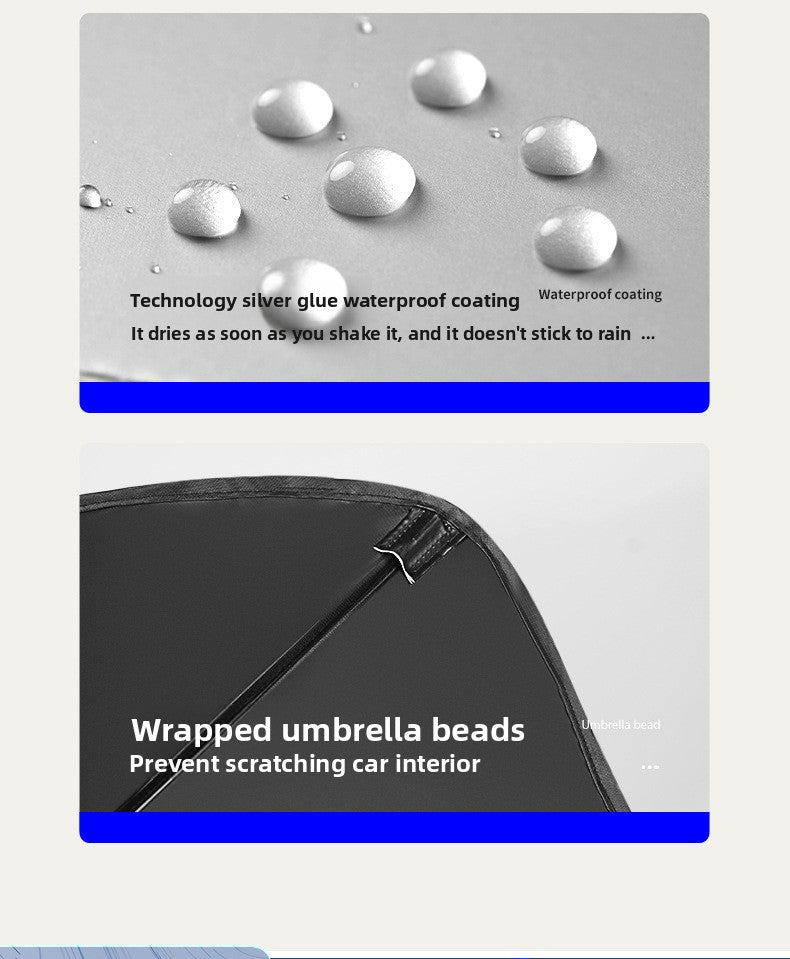 Car Sunshade Umbrella Car Front Windshield Sun Protection Heat Insulation Board Retractable Universal Front Car Sunshade