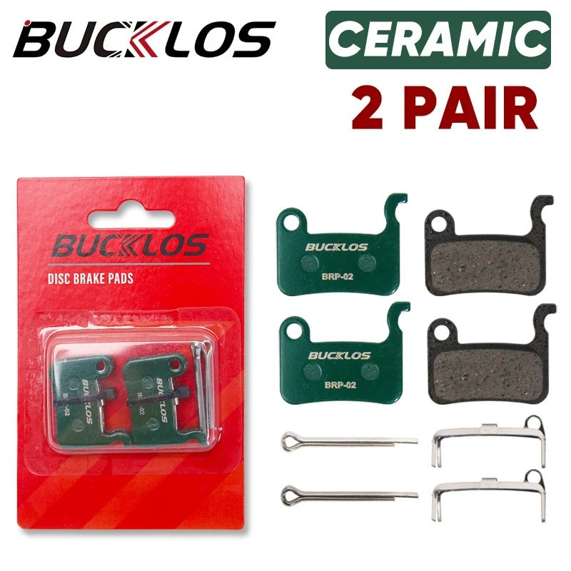 BUCKLOS Mountain Bike Cooling Pads A01S Ceramic Resin Brake Pads M06/M07 Disc Brake Blocks