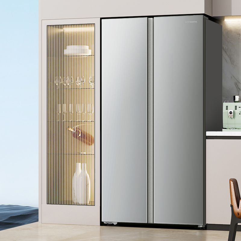 Skyworth 412 L Air-Cooled Double Door Open Ultra-Thin Embedded Special Offer Energy-Saving Noise Reduction Household Large Capacity Refrigerator