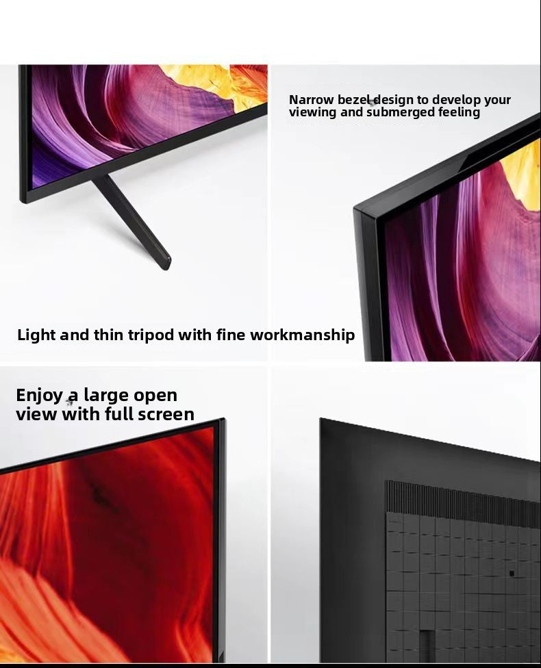 2025 Top New Model Original Imported Frameless 100inch TV 55/65/75/85 HD Voice Full Screen