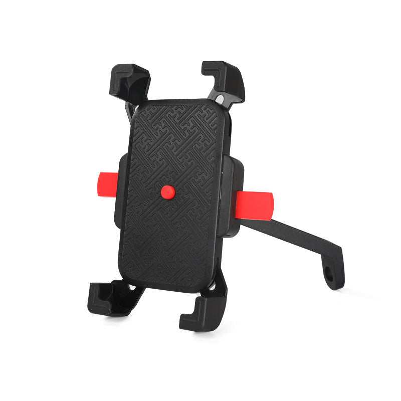 Bicycle Cellphone Holder Cycling Fixture Motorcycle Mobile Phone Bracket One Lock Four Claw Mobile Phone Stand