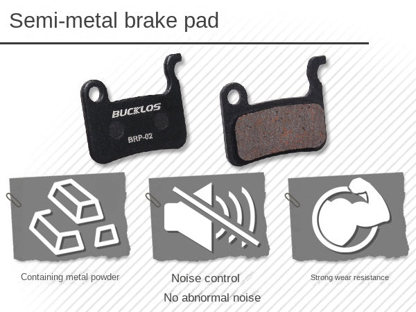BUCKLOS Mountain Bike Cooling Pads A01S Ceramic Resin Brake Pads M06/M07 Disc Brake Blocks