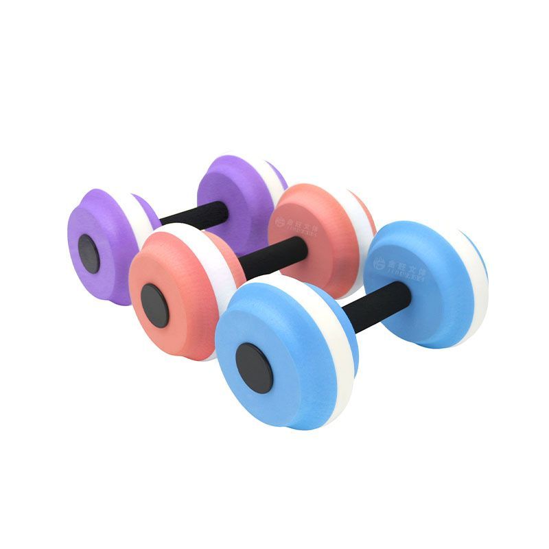 Colorful Water Dumbbells Swimming Aid EVA Teaching Tool for Adults and Children Water Yoga Fitness Beginner Water Play Equipment