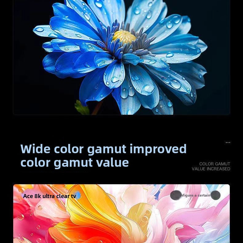 2025 Top New Model Original Imported Frameless 100inch HD TV 55/65/75/85 Voice Full Screen