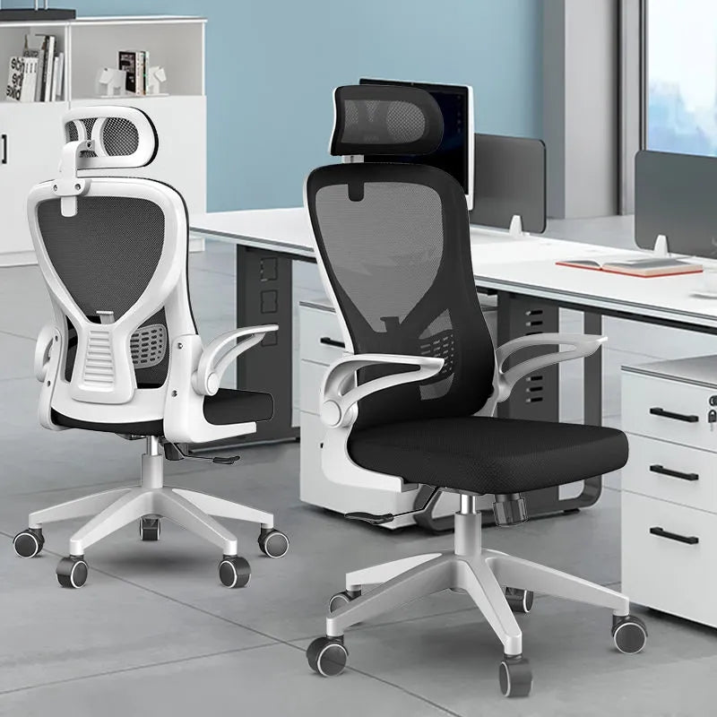 Office Chair Swivel Staff Conference Chair with 3D adjustable headrest