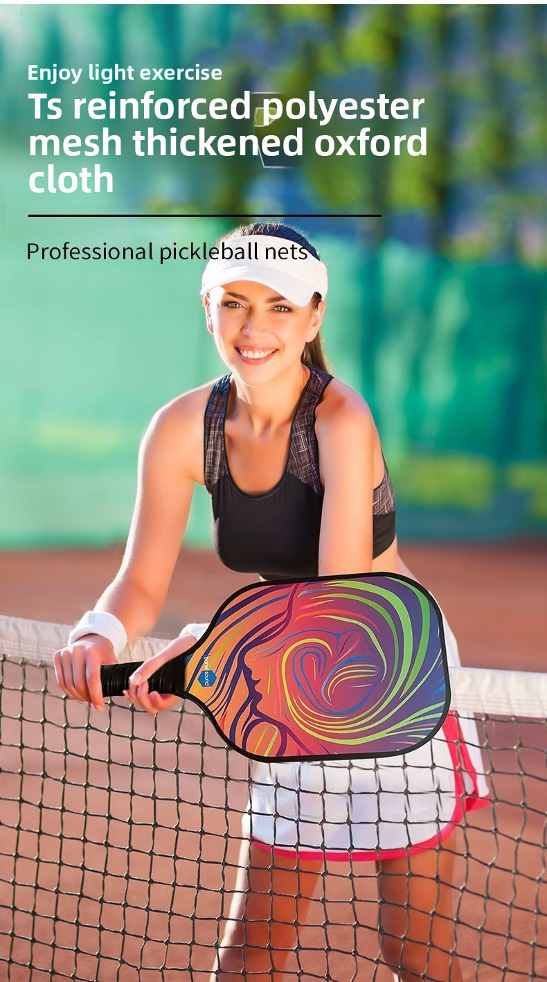 Pickleball Net Outdoor Tennis Net Frame Indoor Portable Mobile Pickleball Net Competition Standard Net