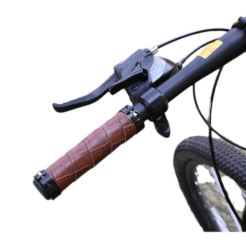 Clearance Bicycle Handle Grip Bilateral Lock Grip Non-Slip Wear-Resistant Texture Handle Cover Bicycle Accessories