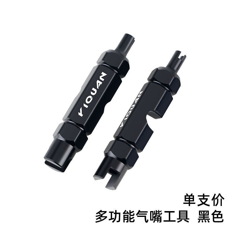 Bicycle Multifunctional American Valve Core Tool French Valve Tire Valve Extension Rod Wrench for Dismantling