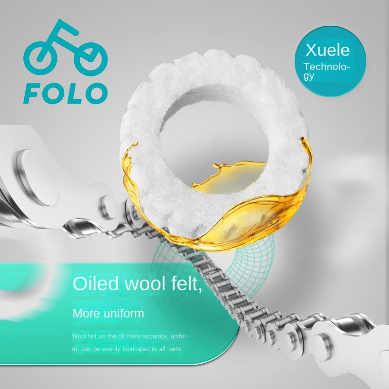 Folo Bicycle Oiler Chain Lubricating Oil Road Bike Oil Remover Outdoor Mountain Bike Maintenance Tools