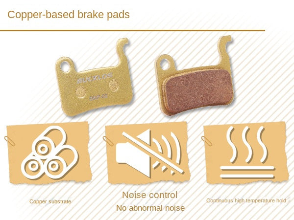 BUCKLOS Mountain Bike Cooling Pads A01S Ceramic Resin Brake Pads M06/M07 Disc Brake Blocks