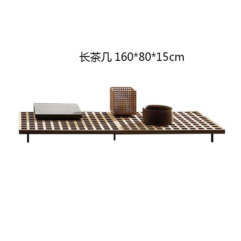 Outdoor Rattan Sofa Courtyard Nordic Solid Wood Garden Balcony Leisure Art Rattan Chair Combination Outdoor Rattan Furniture