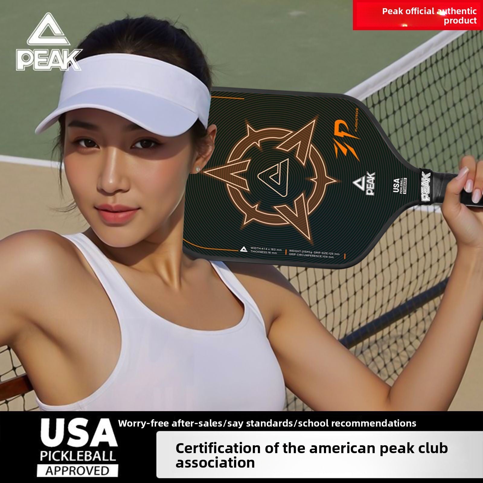 Pickleball Racket Set Carbon Fiber PP Honeycomb Core Pickleball Full Set Tournament Grade Pickleball Racket