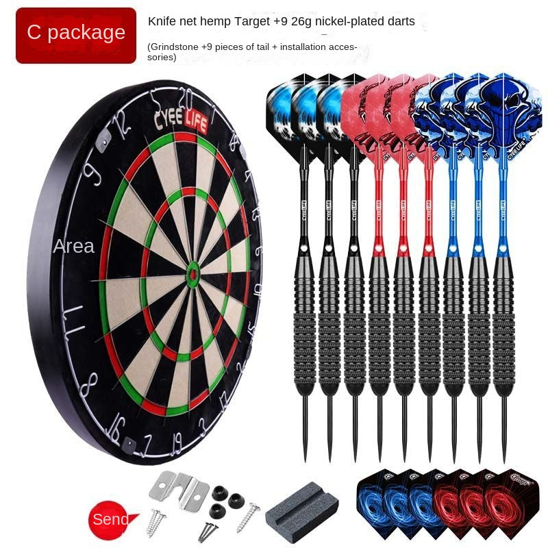 Cyeelife Blade Net Target Darts Set Professional Competition Adult Entertainment Level Thickened Flying Target Plate