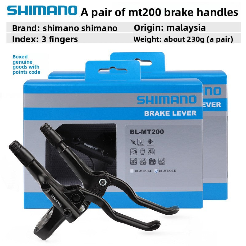 SHIMANO MT200 Oil Brake Mountain Bike Hydraulic Disc Brake Folding Bike Oil Brake