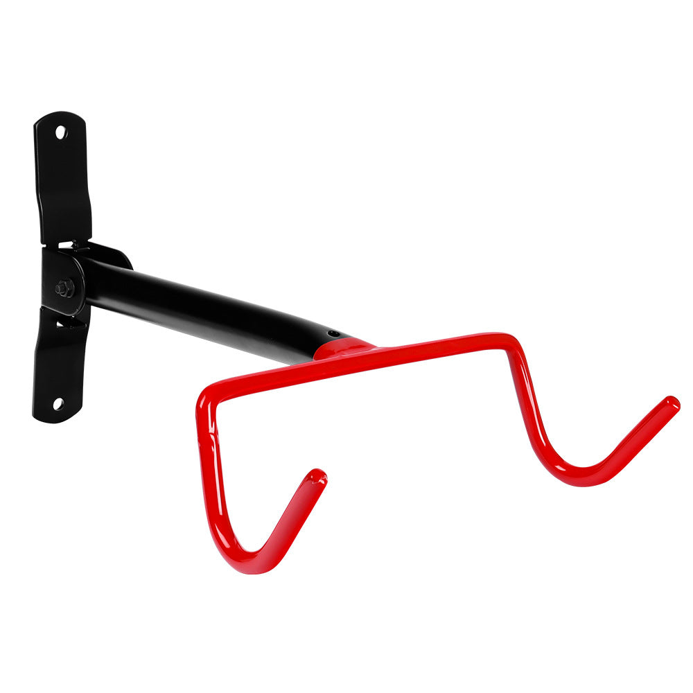 Cross-Border Bicycle Display Stand Car Store Bicycle Wall Hook Foldable Double Hook Red Hook Bicycle Display Rack