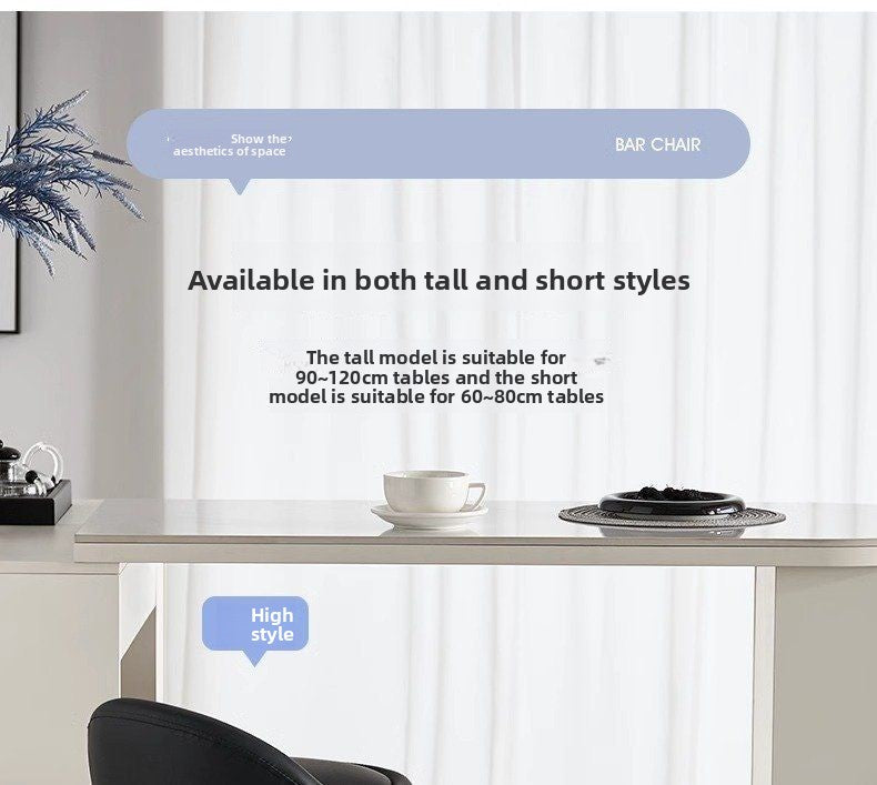 Kerun Bar Stool Adjustable High Stool Bar Stool Home Bar Comfortable Stool High Chair with Backrest Bar Chair Swivel Round Stool