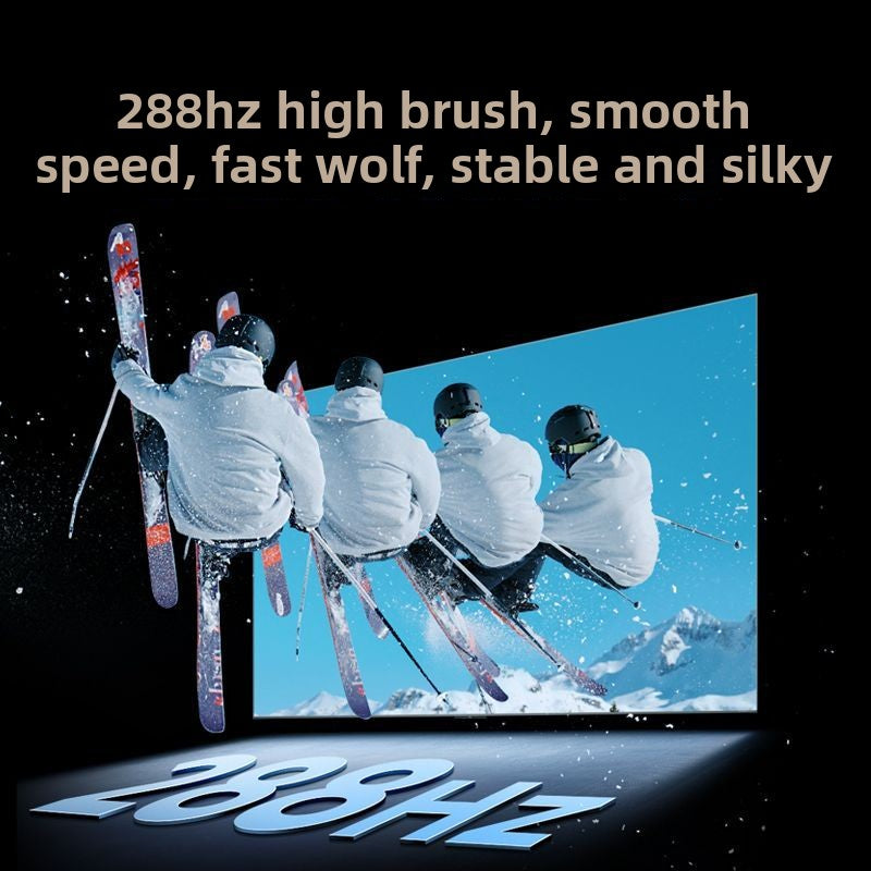 TCL TV 75inch Quality Small Cannon 288Hz High Refresh High Color Gamut 64GB TV V68L Pro