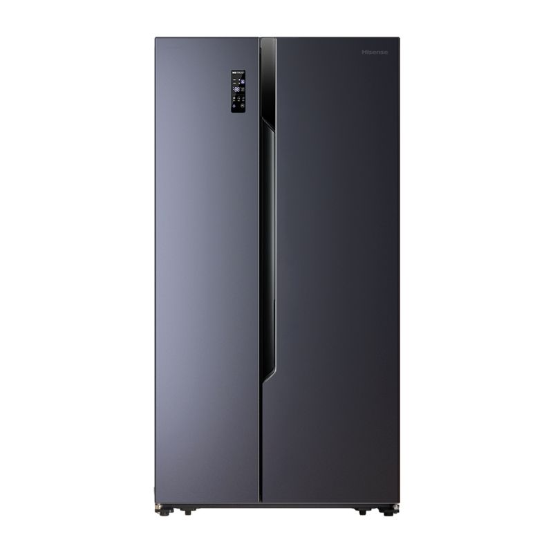 Hisense 647 Liters Double-Door Refrigerator First-Class Double Frequency Conversion Energy Saving Large Capacity Air Cooling Frostless Household Refrigerator