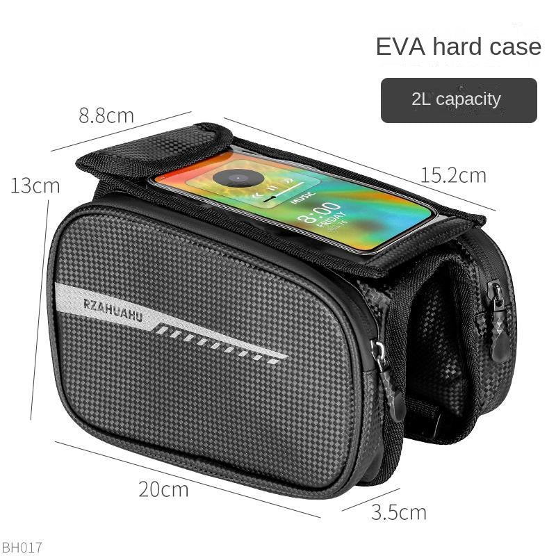 Bicycle Bag Front Beam Bag Riding Front Bag New Mountain Bike Front Road Bike Water-Proof Bag Large Capacity