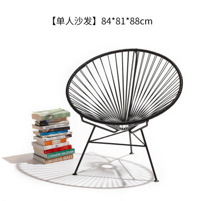 Outdoor Sofa Villa Courtyard Balcony Homestay Hotel Bar Coffee Restaurant Outdoor Waterproof Rattan Chair Set