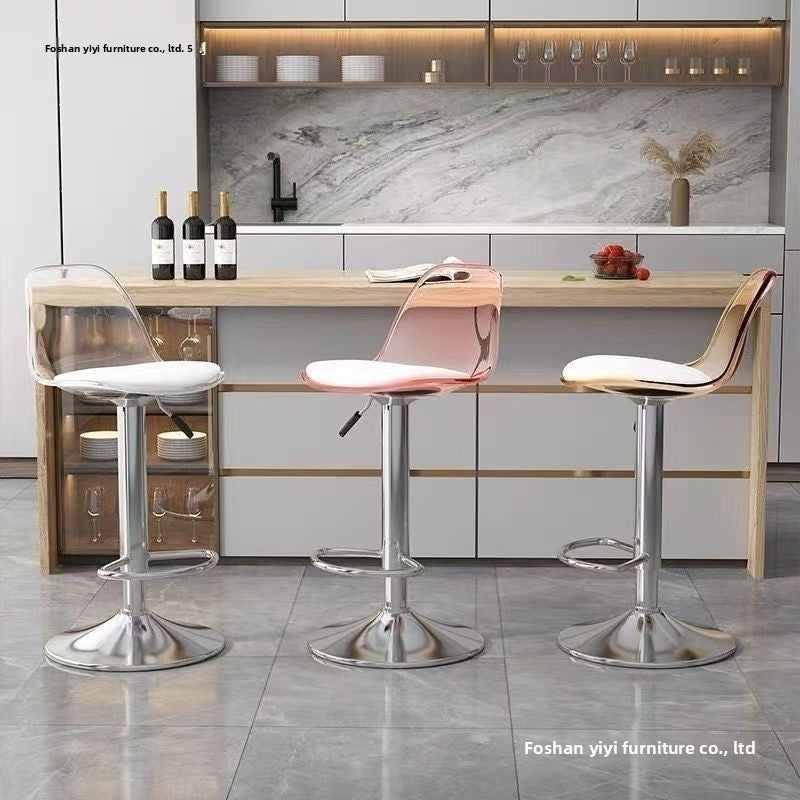 Bar Light Luxury Lifting Rotating Modern Simple Home Kitchen Island Dining Chair Office Bar Bar Chair Quiet Bar Swivel Chair